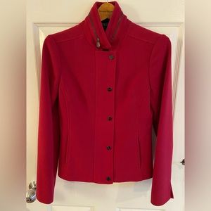 Etcetera Size 2 blazer, dark raspberry